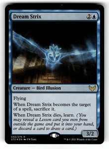 Dream Strix – 42 STX: Strixhaven: School of Mages R Foil NM