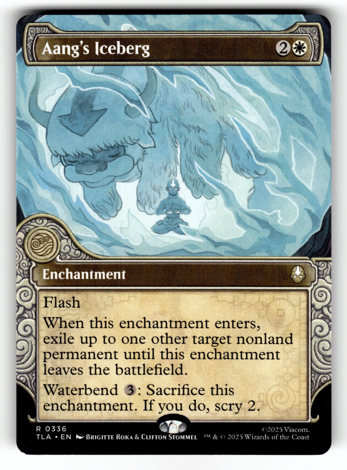 Aang's Iceberg (Showcase) – 336 TLA: Avatar: The Last Airbender R NM