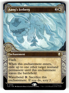 Aang's Iceberg (Showcase) – 336 TLA: Avatar: The Last Airbender R NM