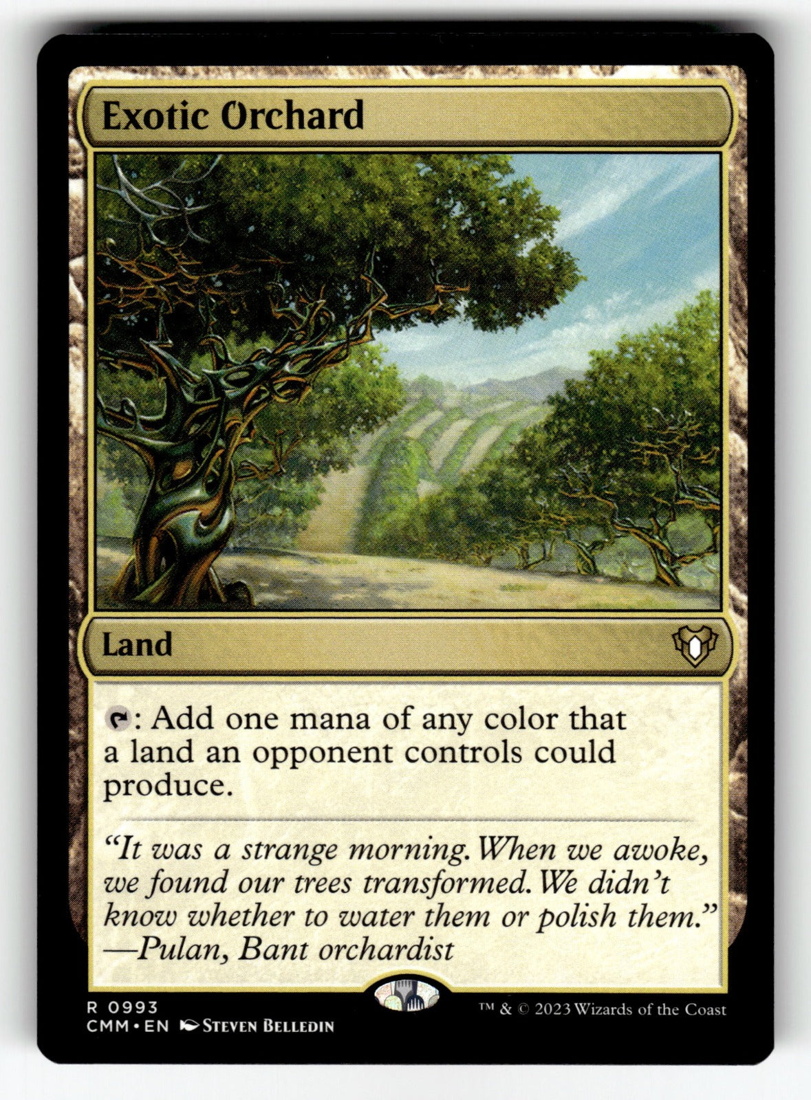 Exotic Orchard – 993 CMM: Commander Masters R NM