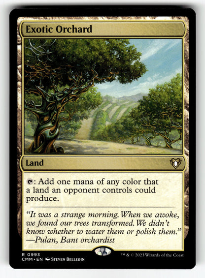 Exotic Orchard – 993 CMM: Commander Masters R NM