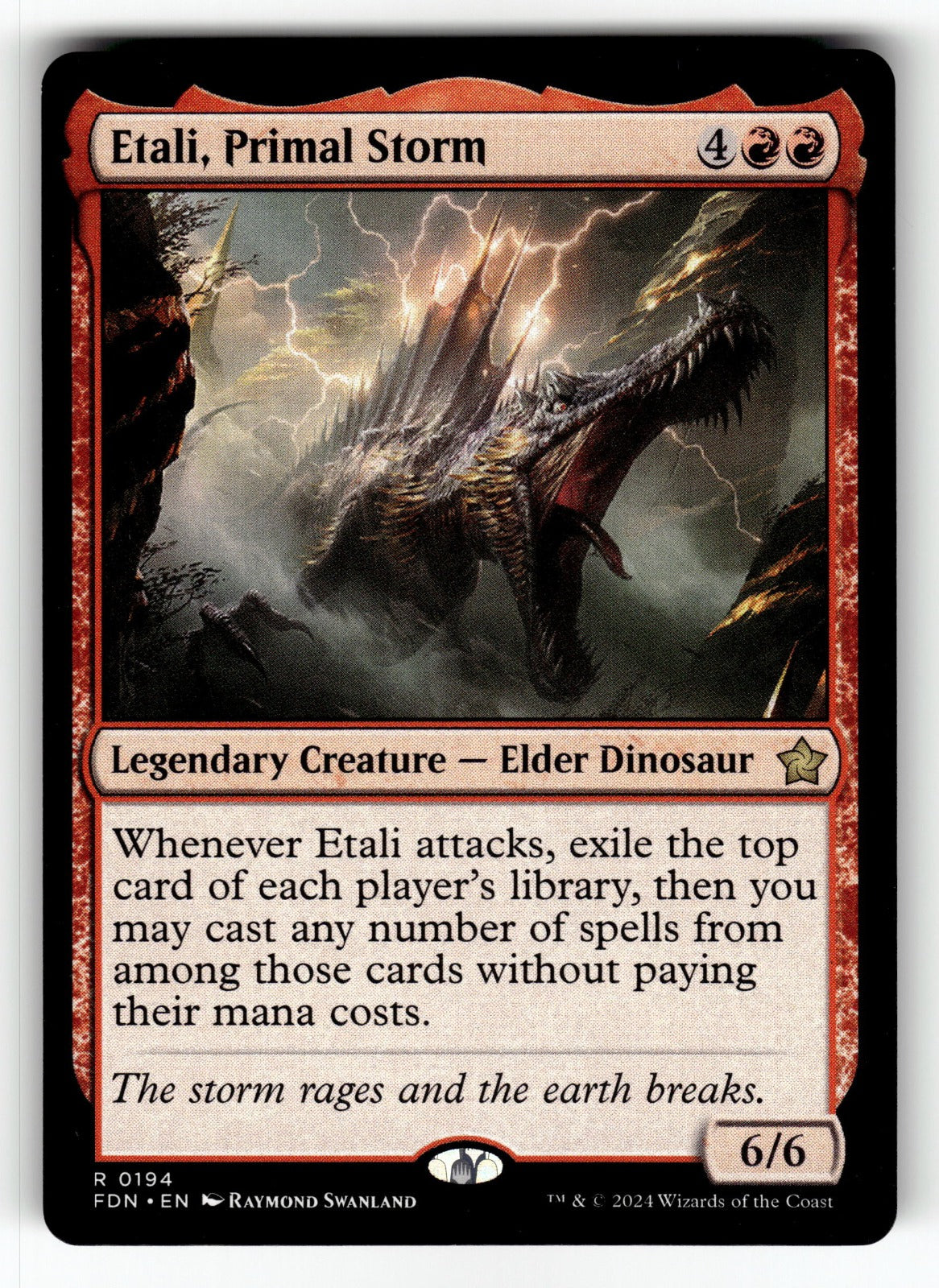 Etali, Primal Storm – 194 FDN: Foundations R NM