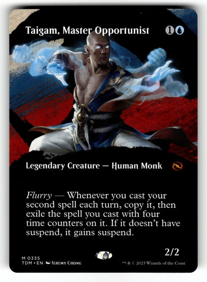 Taigam, Master Opportunist (Borderless) – 335 TDM: Tarkir: Dragonstorm M NM