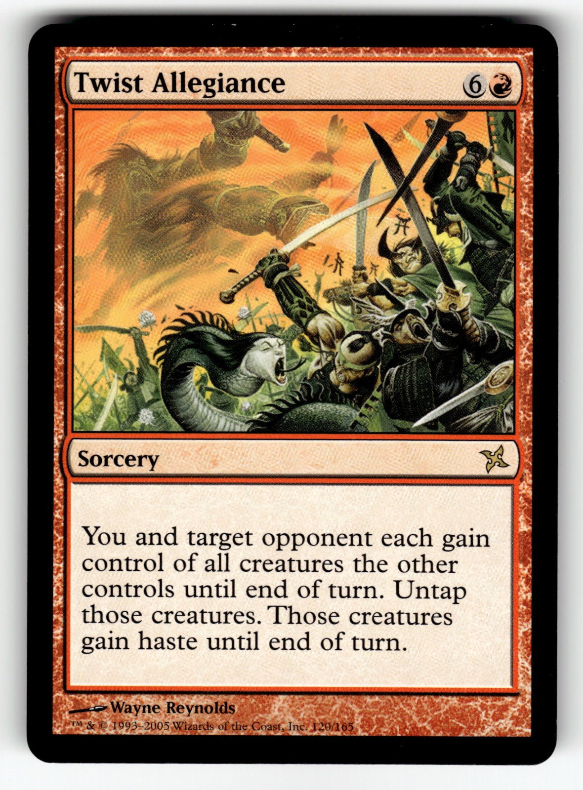 Twist Allegiance – 120 BOK: Betrayers of Kamigawa R NM