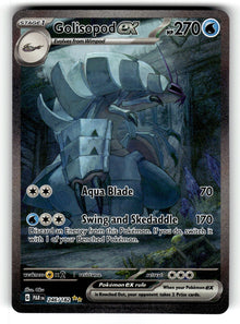 Golisopod ex - – 246/182 PAR: SV04: Paradox Rift Special Illustration Rare Holo NM