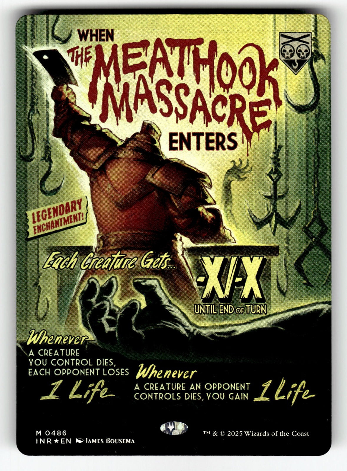 The Meathook Massacre (Showcase) – 486 INR: Innistrad Remastered M Foil NM