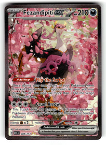 Fezandipiti ex – 288/217 ASC: ME: Ascended Heroes Special Illustration Rare Holo NM