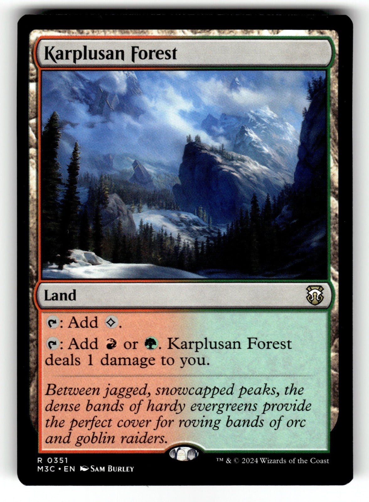 Karplusan Forest – 351 M3C: Commander: Modern Horizons 3 R LP