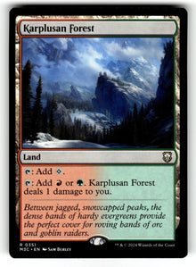 Karplusan Forest – 351 M3C: Commander: Modern Horizons 3 R LP