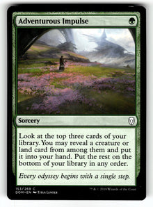 Adventurous Impulse – 153 DOM: Dominaria C NM
