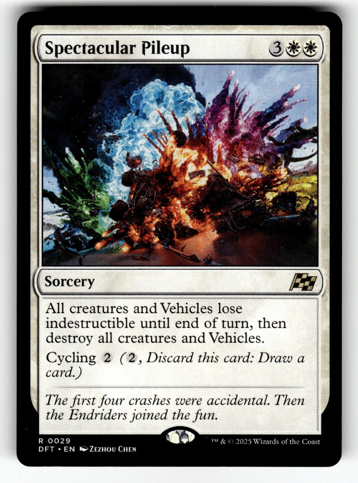 Spectacular Pileup – 29 DFT: Aetherdrift R NM