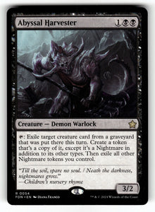 Abyssal Harvester – 54 FDN: Foundations R NM