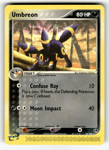 Umbreon – 24/100 SS: Sandstorm Rare LP