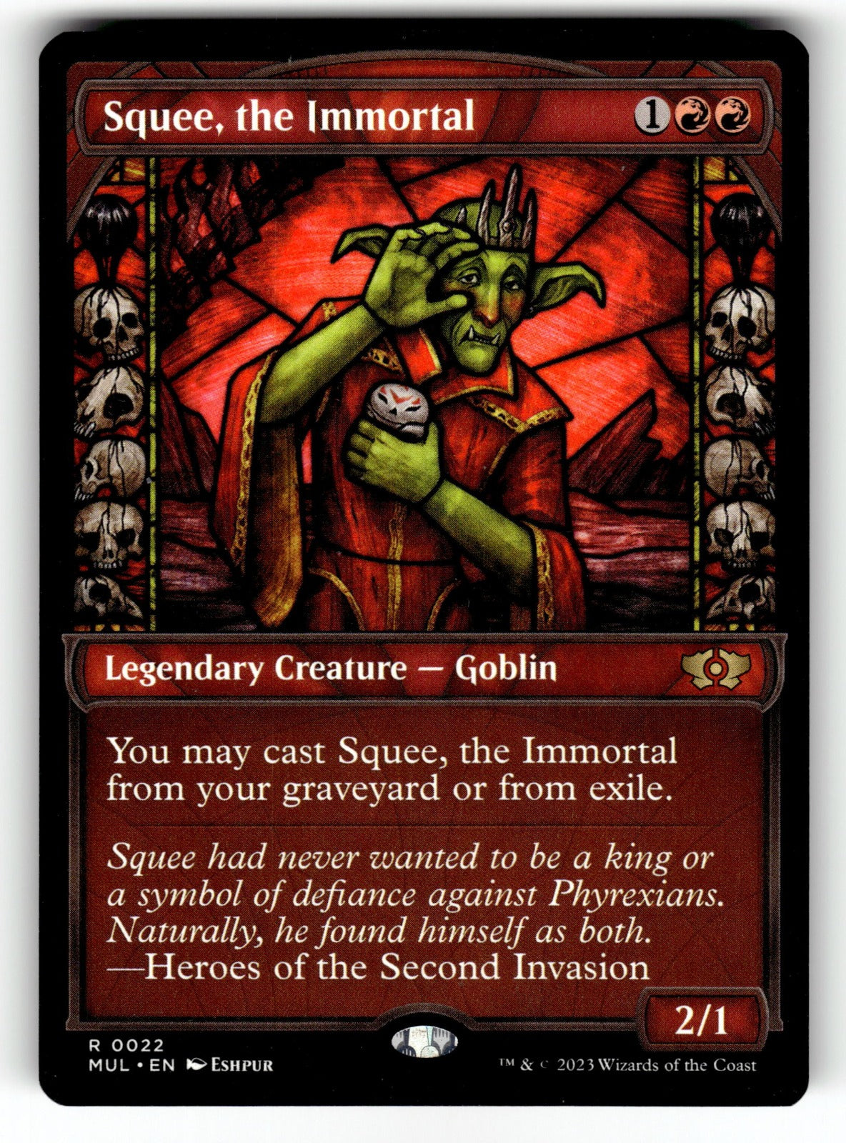 Squee, the Immortal – 22 MUL: March of the Machine: Multiverse Legends R NM