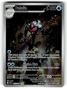 Palafin – 225/091 PAF: SV: Paldean Fates Illustration Rare HoloNM