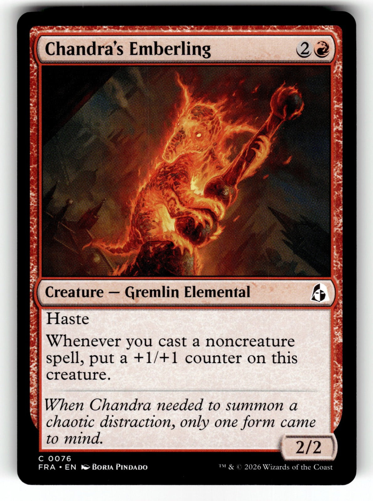 Chandra's Emberling – 76 FRA: Reality Fracture C NM