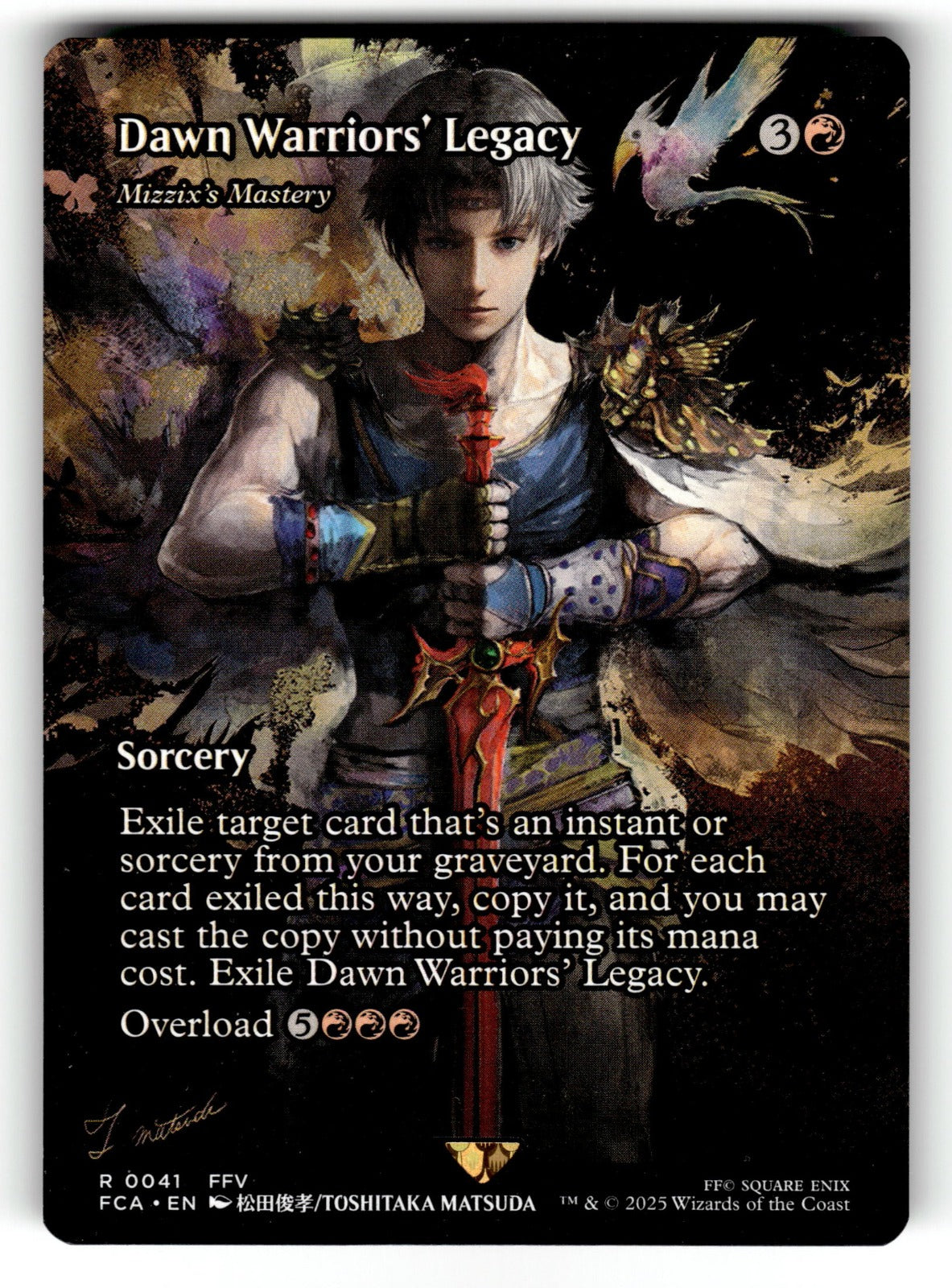 Dawn Warriors' Legacy - Mizzix's Mastery (Showcase) – 41 FCA: FINAL FANTASY: Through the Ages R NM