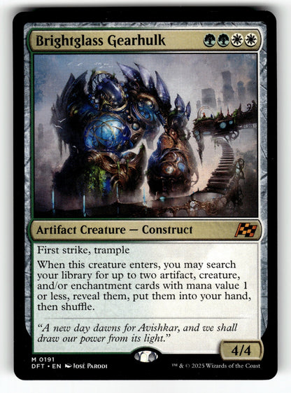 Brightglass Gearhulk – 191 DFT: Aetherdrift M NM