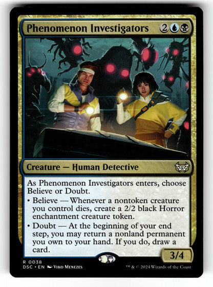 Phenomenon Investigators – 38 DSC: Commander: Duskmourn: House of Horror R LP