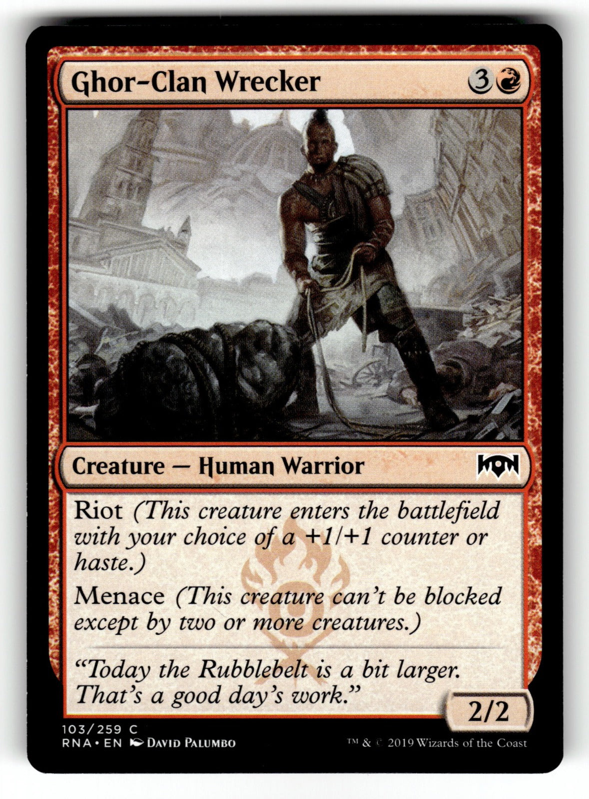 Ghor-Clan Wrecker – 103 RNA: Ravnica Allegiance C LP
