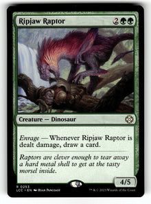 Ripjaw Raptor – 253 LCC: Commander: The Lost Caverns of Ixalan R NM