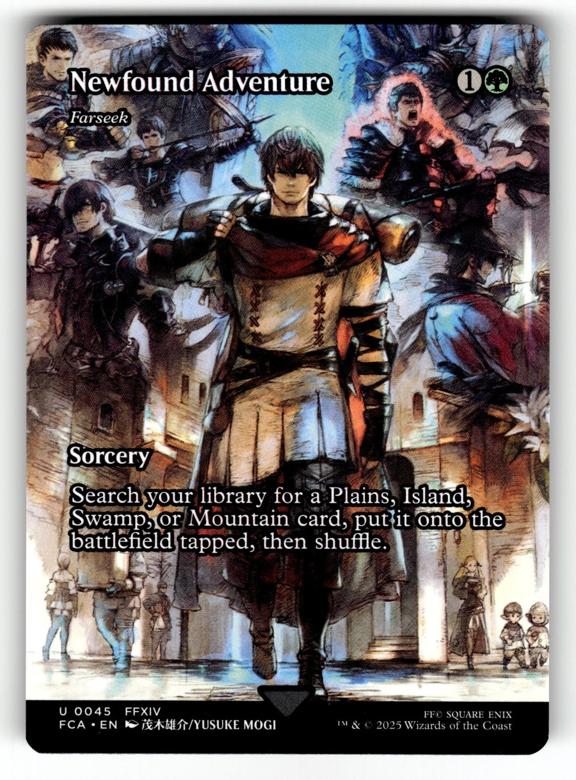 Newfound Adventure - Farseek (Showcase) – 45 FCA: FINAL FANTASY: Through the Ages U LP