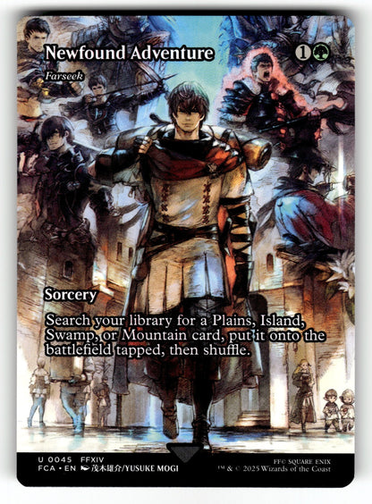 Newfound Adventure - Farseek (Showcase) – 45 FCA: FINAL FANTASY: Through the Ages U LP