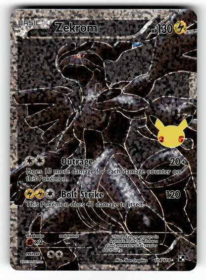 Zekrom – 114/114 CCC: Celebrations: Classic Collection Classic Collection Holo NM