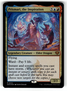 Prismari, the Inspiration – 212 SOS: Secrets of Strixhaven M Foil NM
