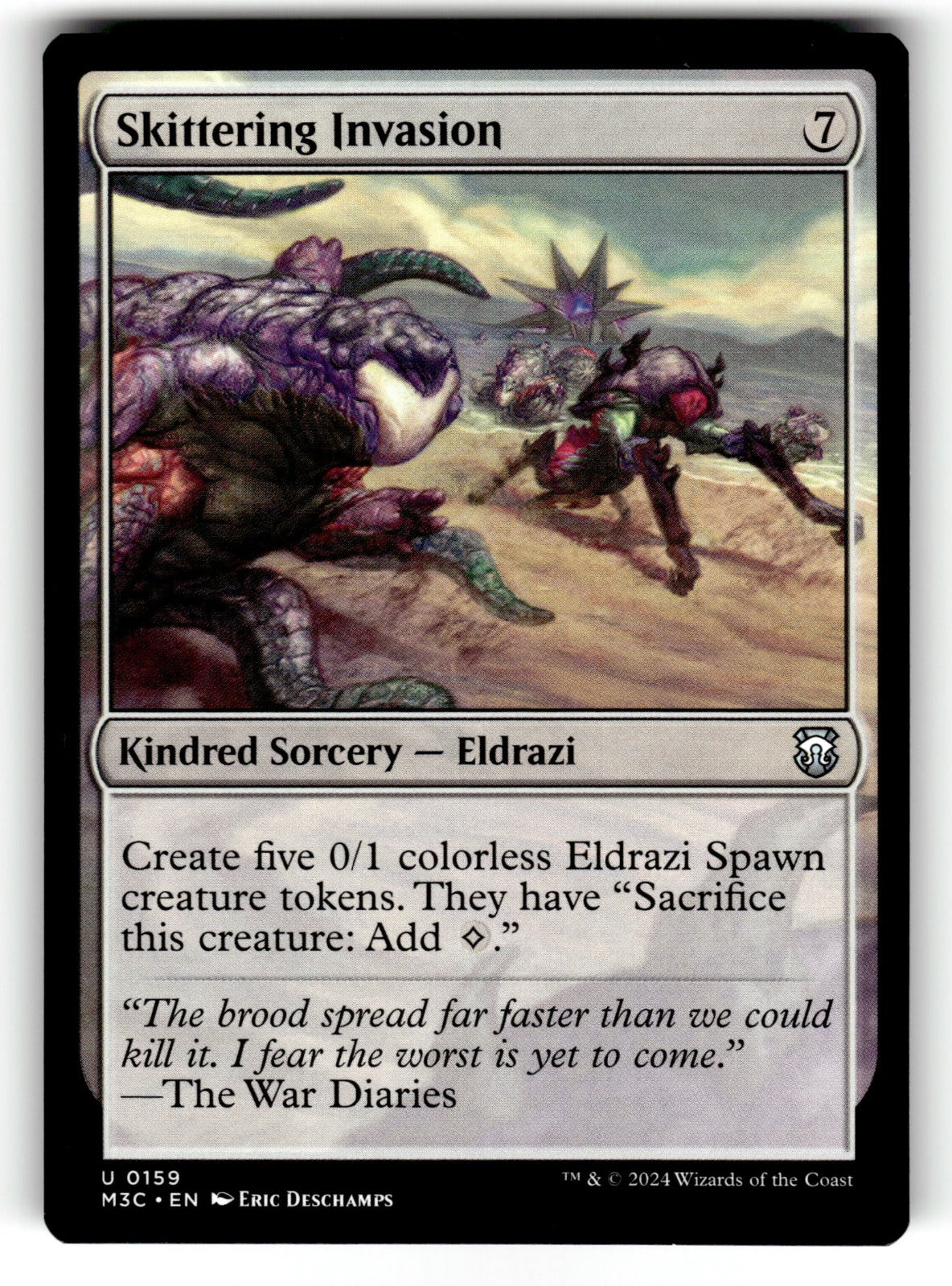 Skittering Invasion – 159 M3C: Commander: Modern Horizons 3 U LP