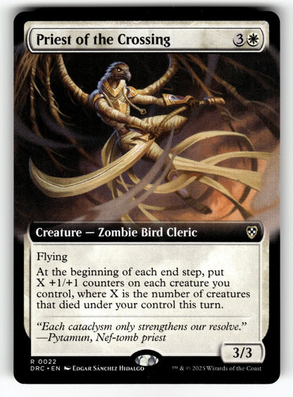 Priest of the Crossing (Extended Art) – 22 DRC: Commander: Aetherdrift R NM