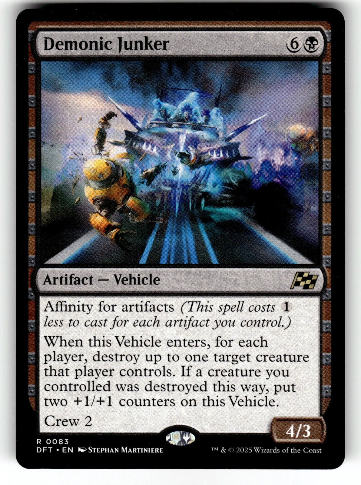 Demonic Junker – 83 DFT: Aetherdrift R NM