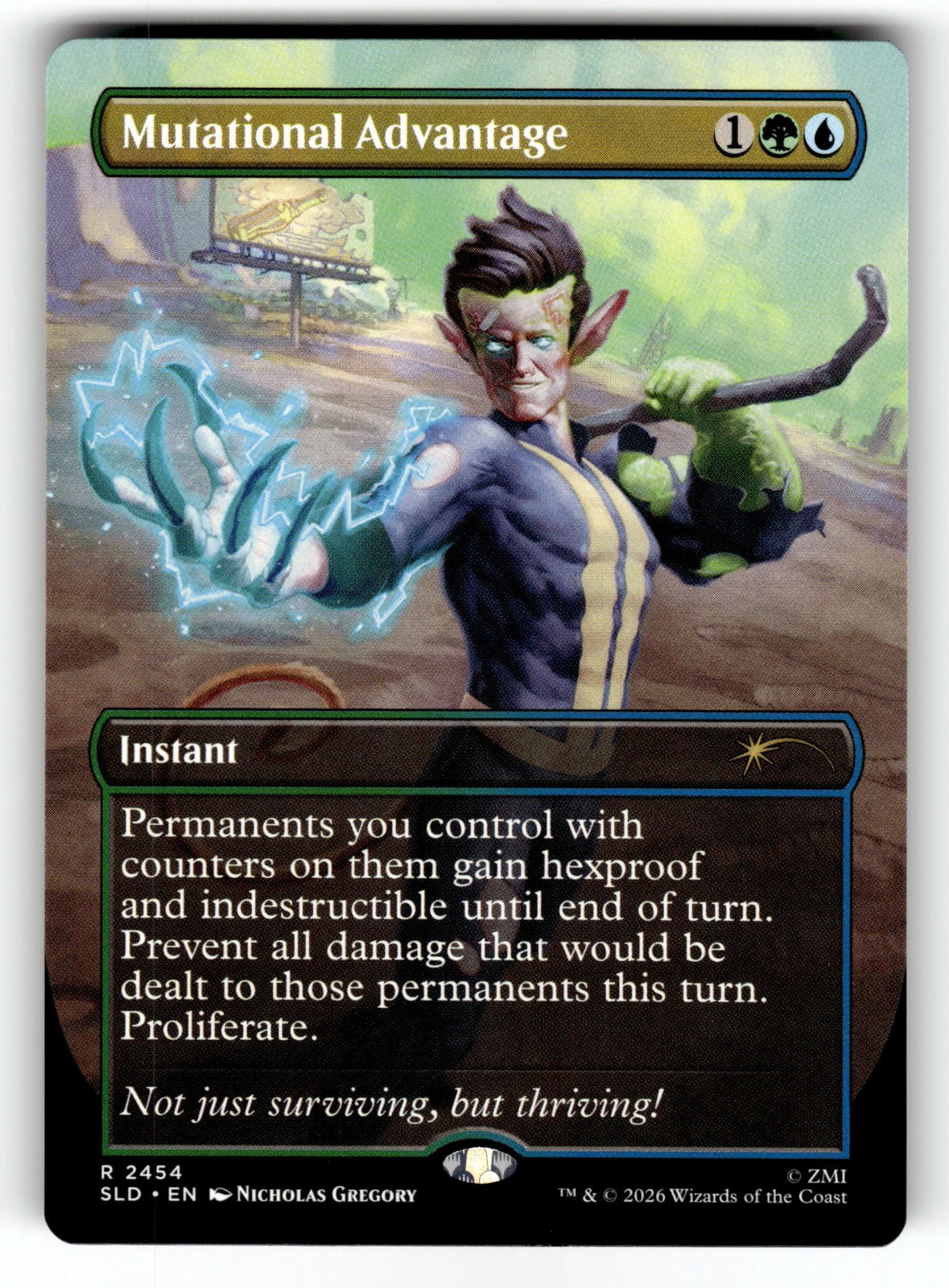 Mutational Advantage – 2454 SLD: Secret Lair Drop Series R NM