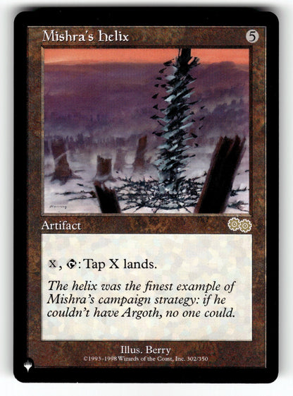 Mishra's Helix – 302/350 LIST: The List Reprints R LP