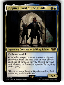 Pippin, Guard of the Citadel – 218 LTR: Universes Beyond: The Lord of the Rings: Tales of Middle-earth R NM
