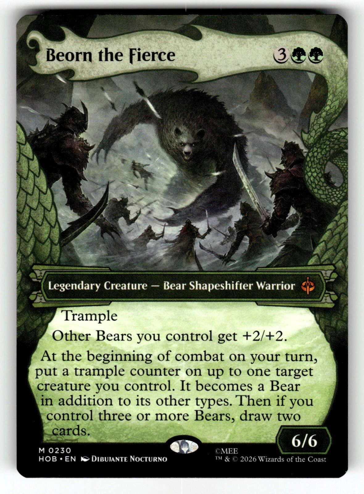 Beorn the Fierce (Showcase) – 230 HOB: The Hobbit M NM