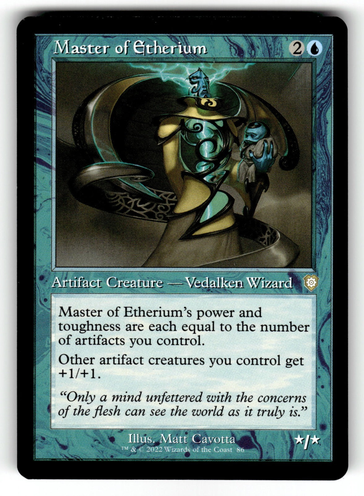 Master of Etherium (Retro Frame) – 86 BRC: Commander: The Brothers' War R LP