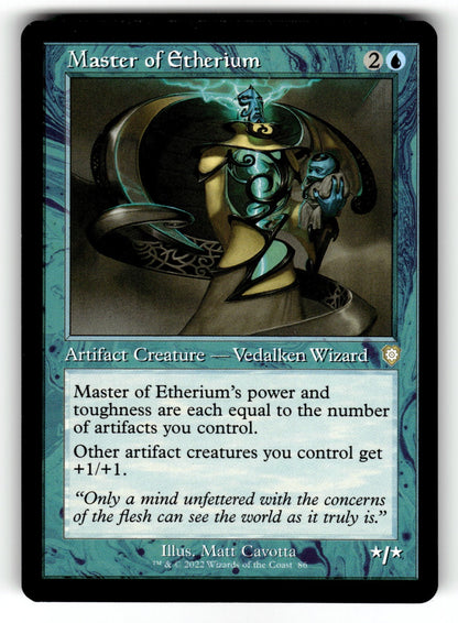 Master of Etherium (Retro Frame) – 86 BRC: Commander: The Brothers' War R LP