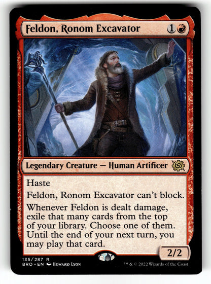 Feldon, Ronom Excavator – 135 BRO: The Brothers' War R NM
