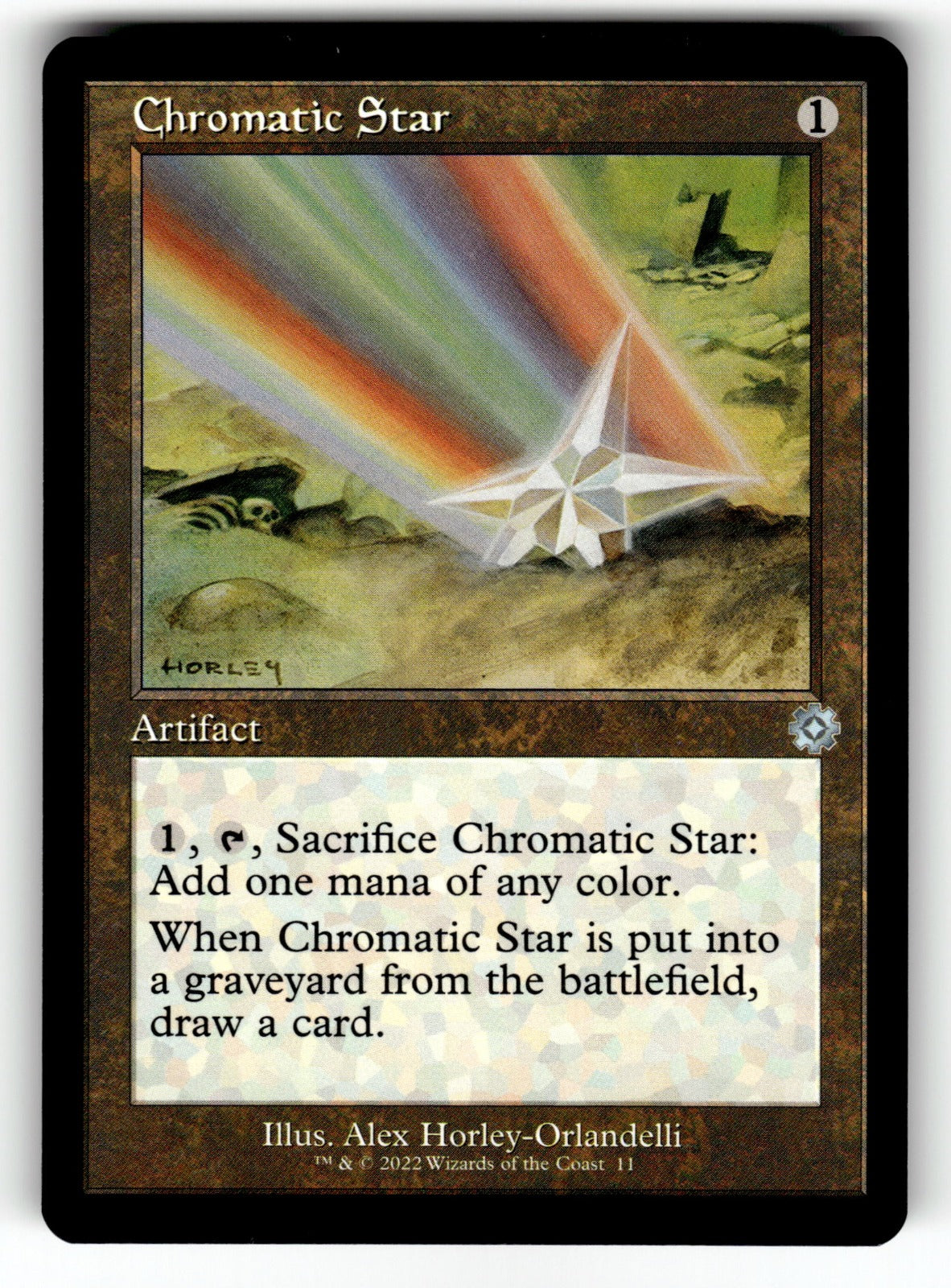 Chromatic Star – 11 BRR: The Brothers' War: Retro Frame Artifacts U NM