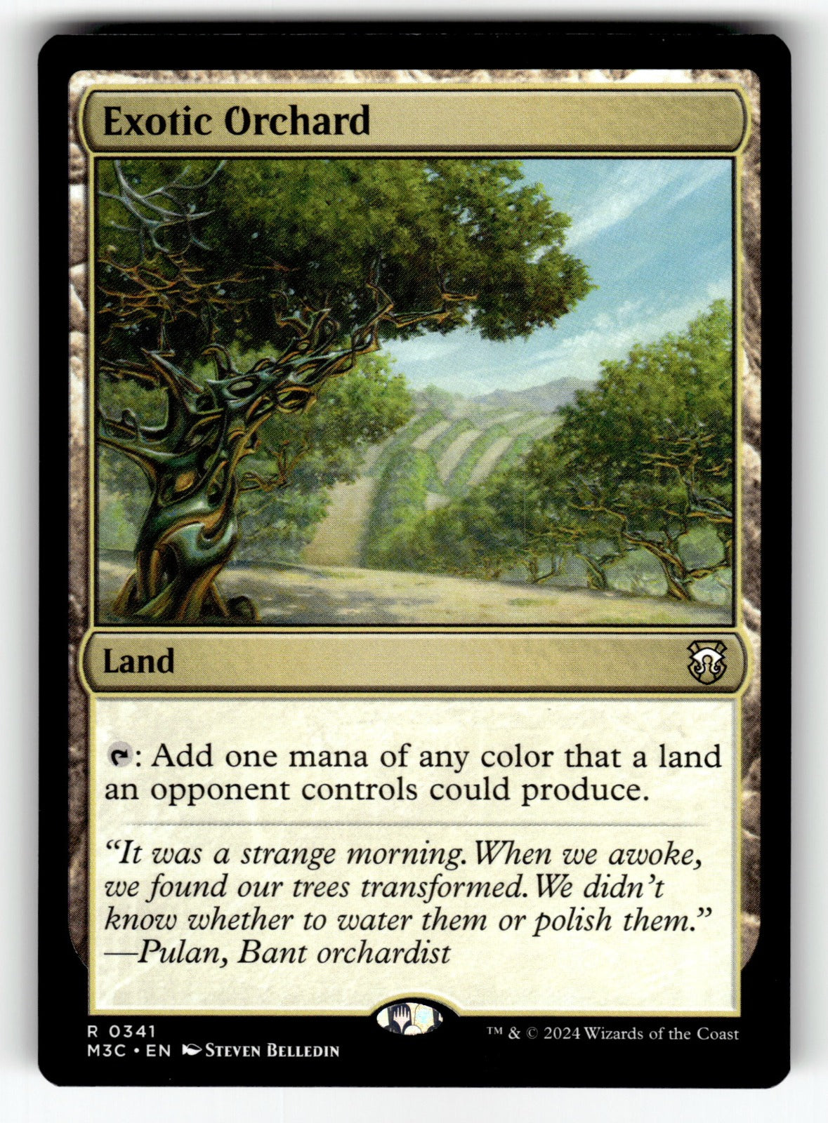 Exotic Orchard – 341 M3C: Commander: Modern Horizons 3 R NM