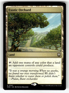 Exotic Orchard – 341 M3C: Commander: Modern Horizons 3 R NM