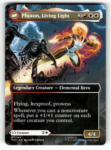 Monica Rambeau (Borderless) () – 345 MSH: Marvel Super Heroes M NM (Back)