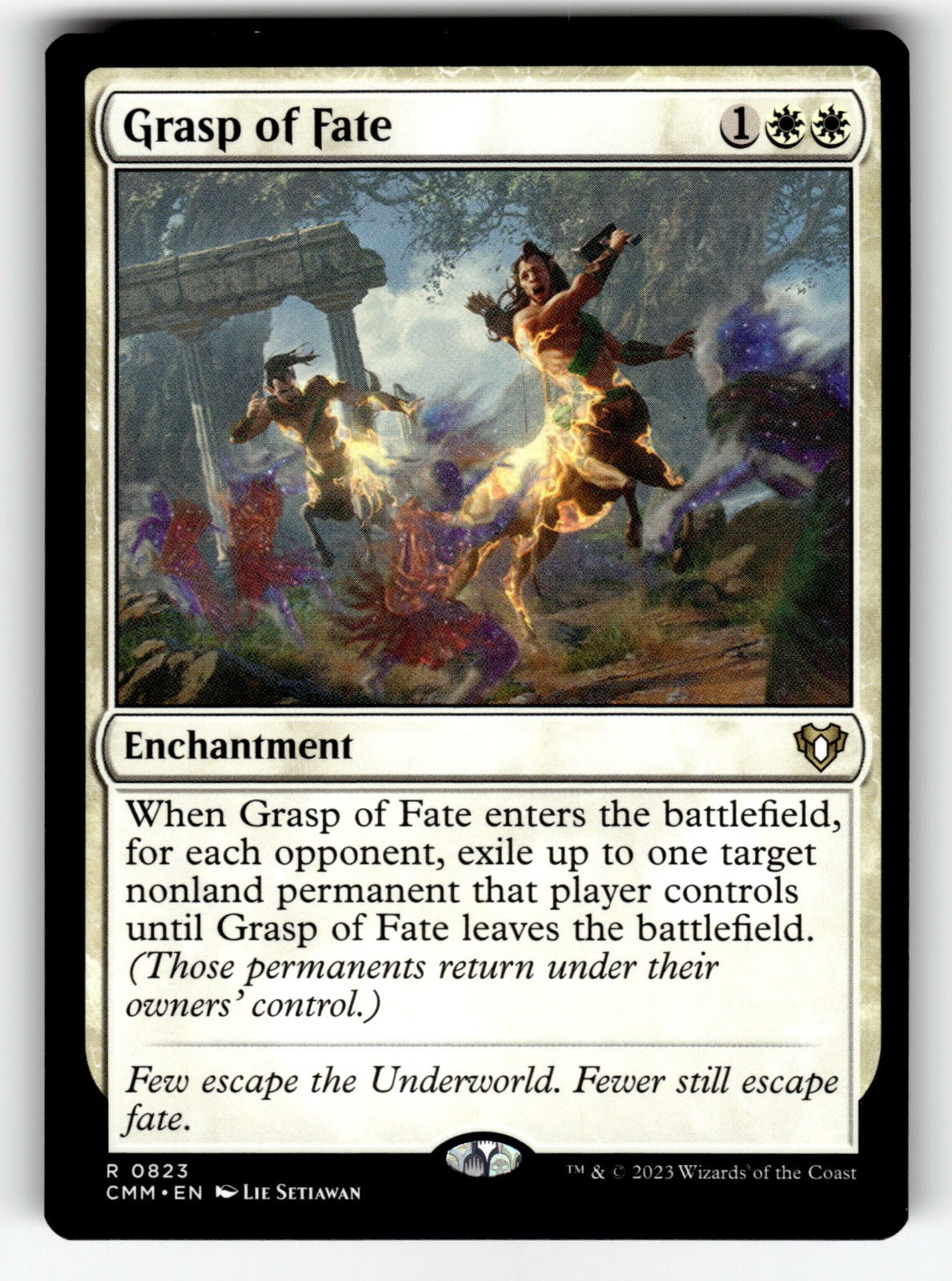 Grasp of Fate – 823 CMM: Commander Masters R NM