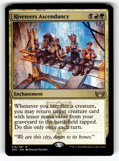 Riveteers Ascendancy – 216 PRE: Prerelease Cards R FoilNM