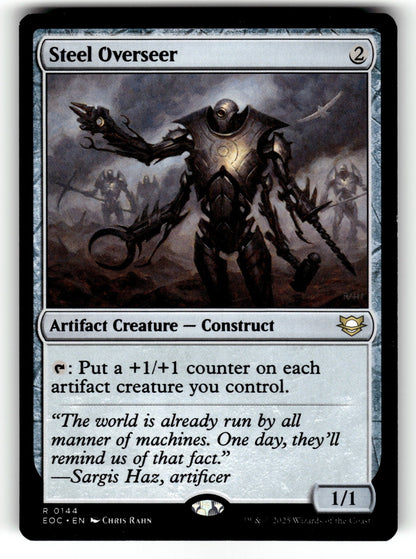 Steel Overseer – 144 EOC: Commander: Edge of Eternities R NM
