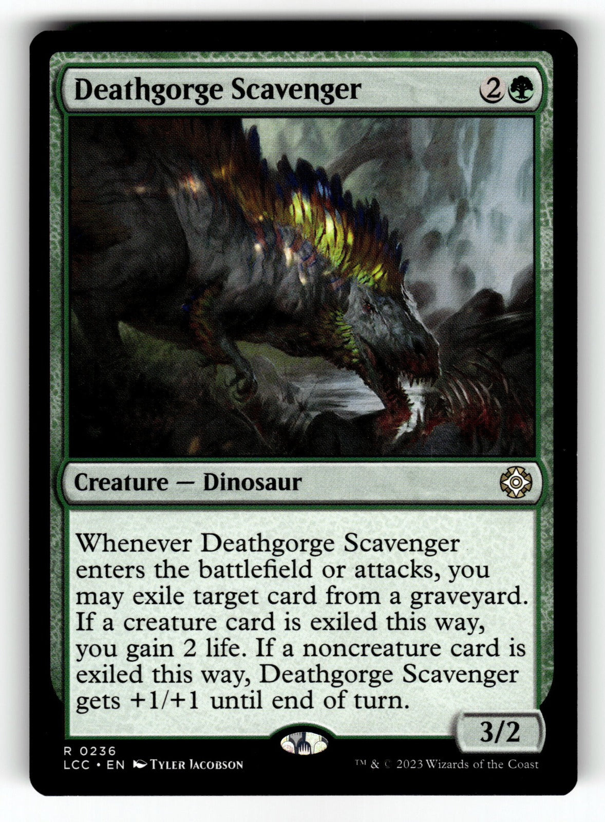Deathgorge Scavenger – 236 LCC: Commander: The Lost Caverns of Ixalan R NM