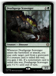 Deathgorge Scavenger – 236 LCC: Commander: The Lost Caverns of Ixalan R NM