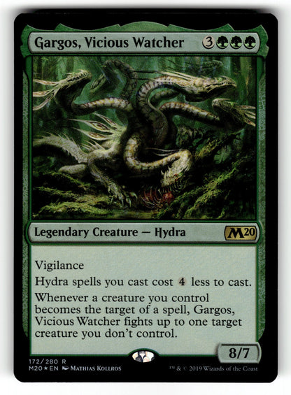 Gargos, Vicious Watcher – 172 M20: Core Set 2020 R Foil LP