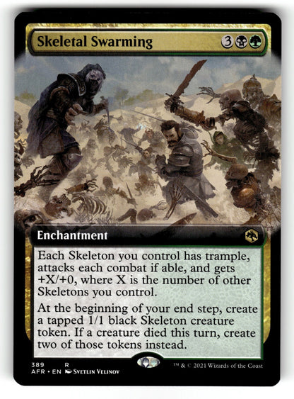 Skeletal Swarming – 232 AFR&: AFR Ampersand Promos R FoilNM